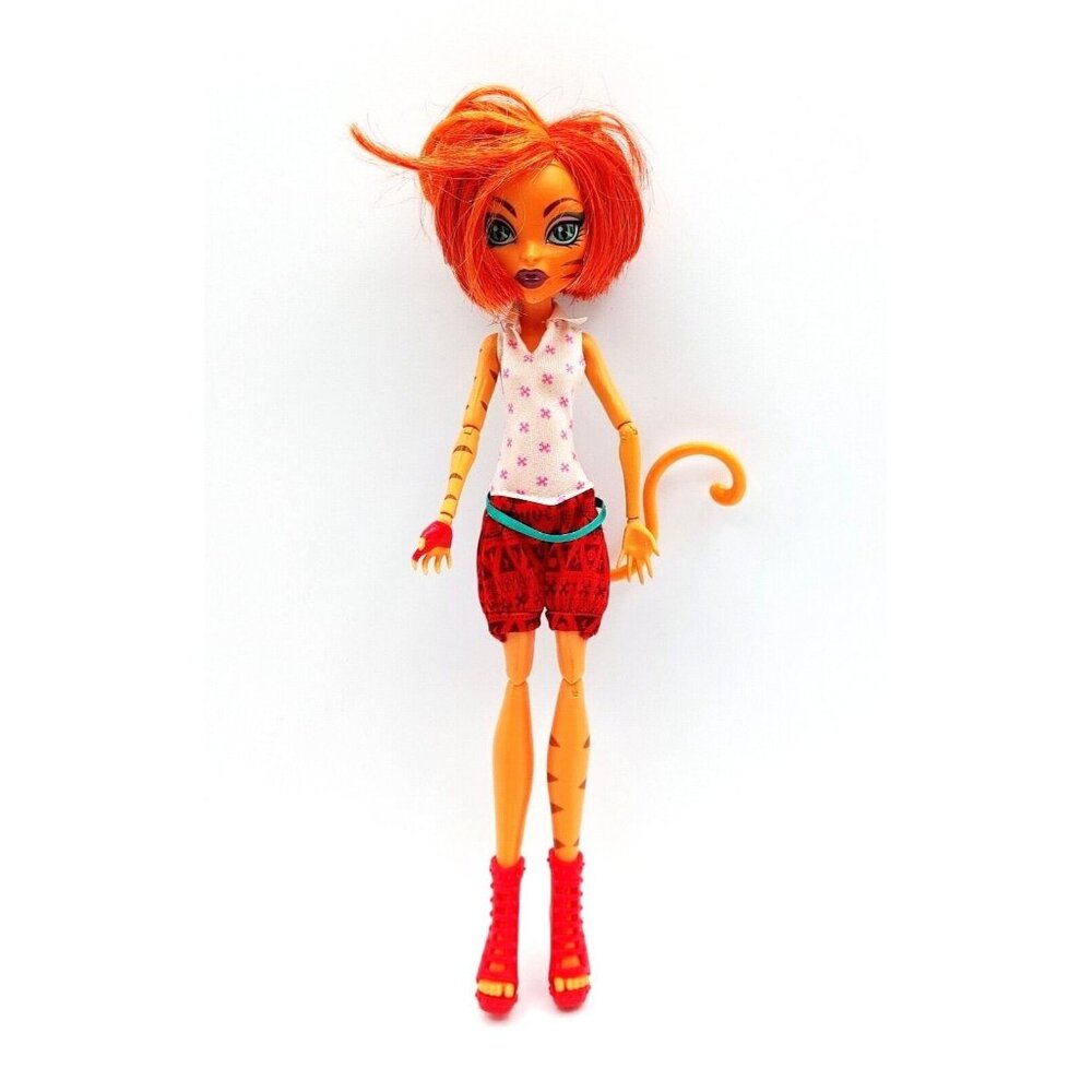 Monster High Doll Toralei Stripe Ghouls Alive Cat Werecat 2014 Mattel